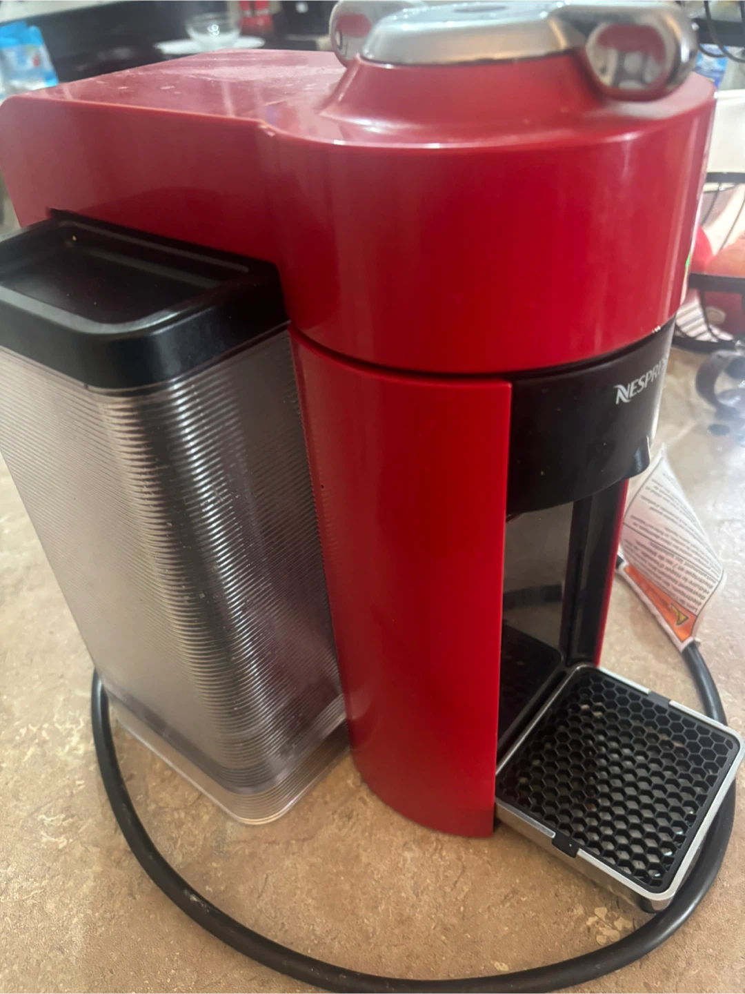 Nespresso Essenza Mini Coffee Machine - Red - photo 2