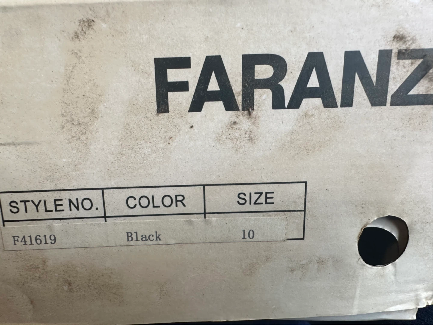 FARANZI Men's Black Loafer Shoes - Size 10 - photo 2