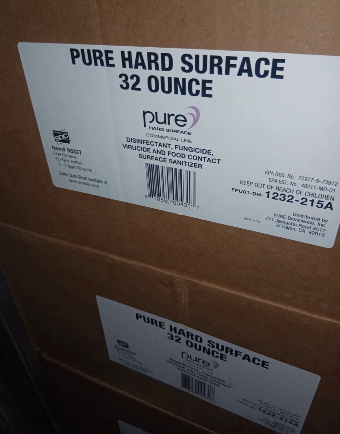 Pure Hard Surface Disinfectant Cleaner - 32 oz Bottle - photo 5