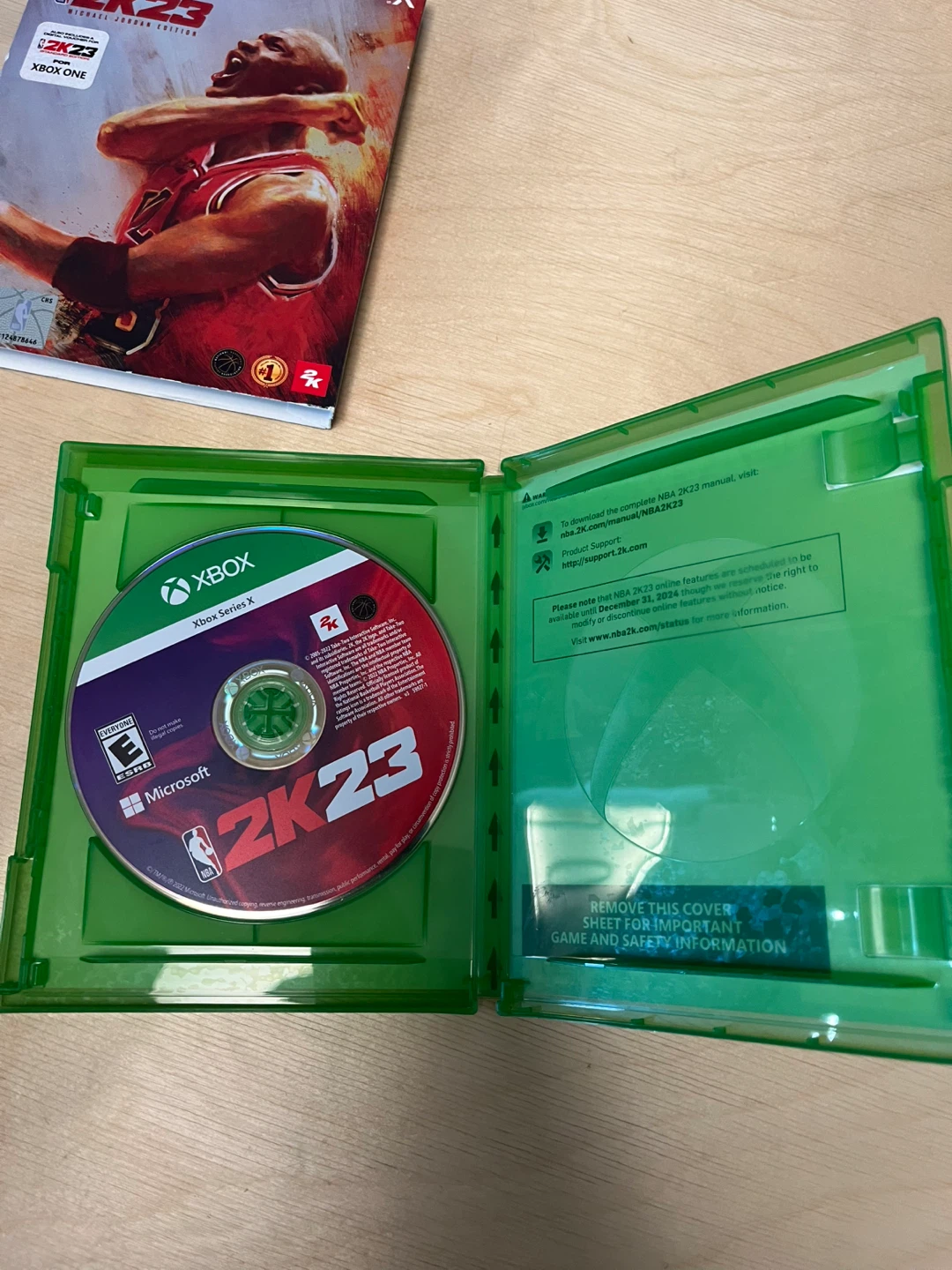 NBA 2K23 Michael Jordan Edition Xbox Series X Video Game - photo 2