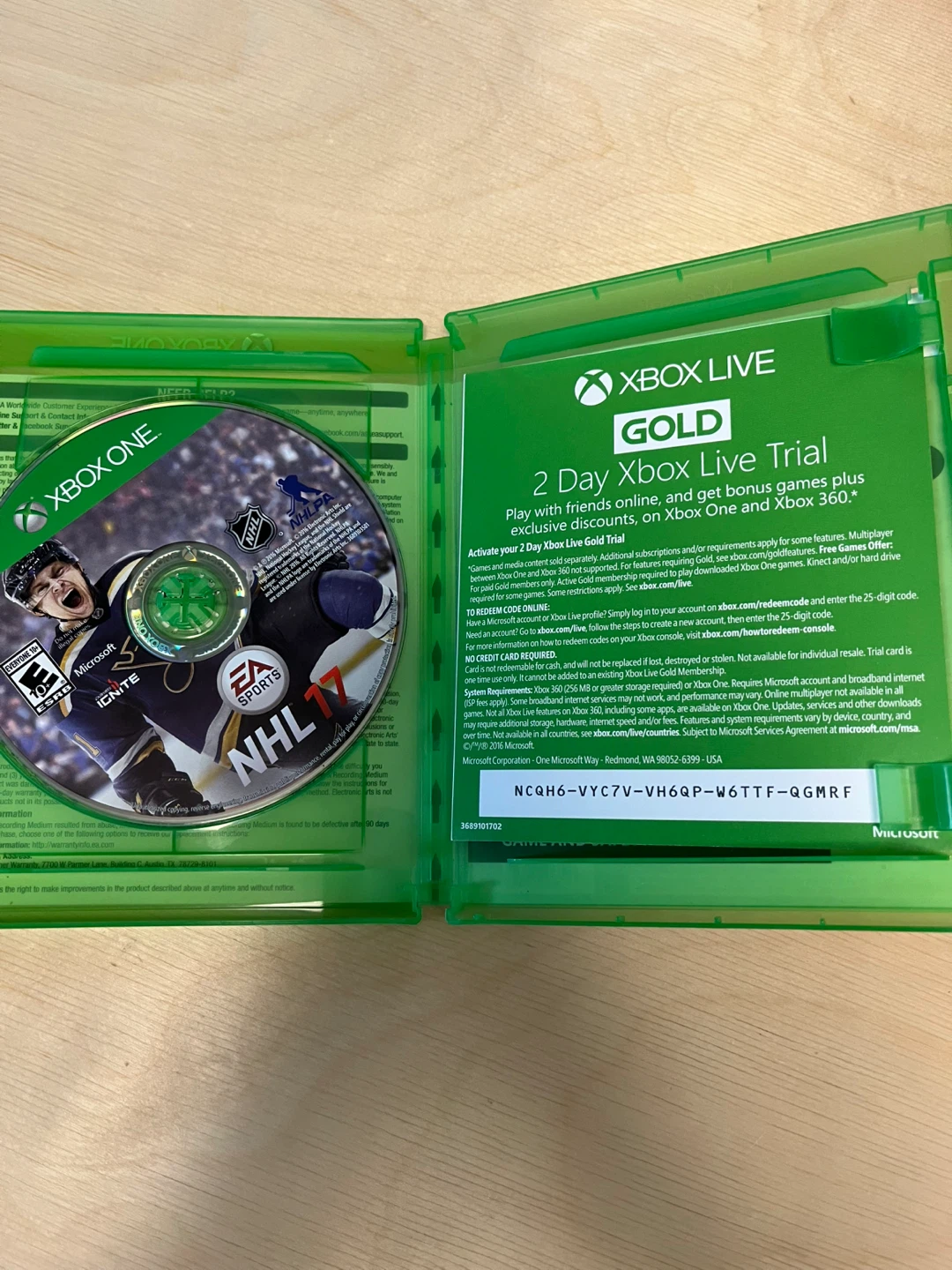 NHL 17 Video Game for Xbox One - photo 2