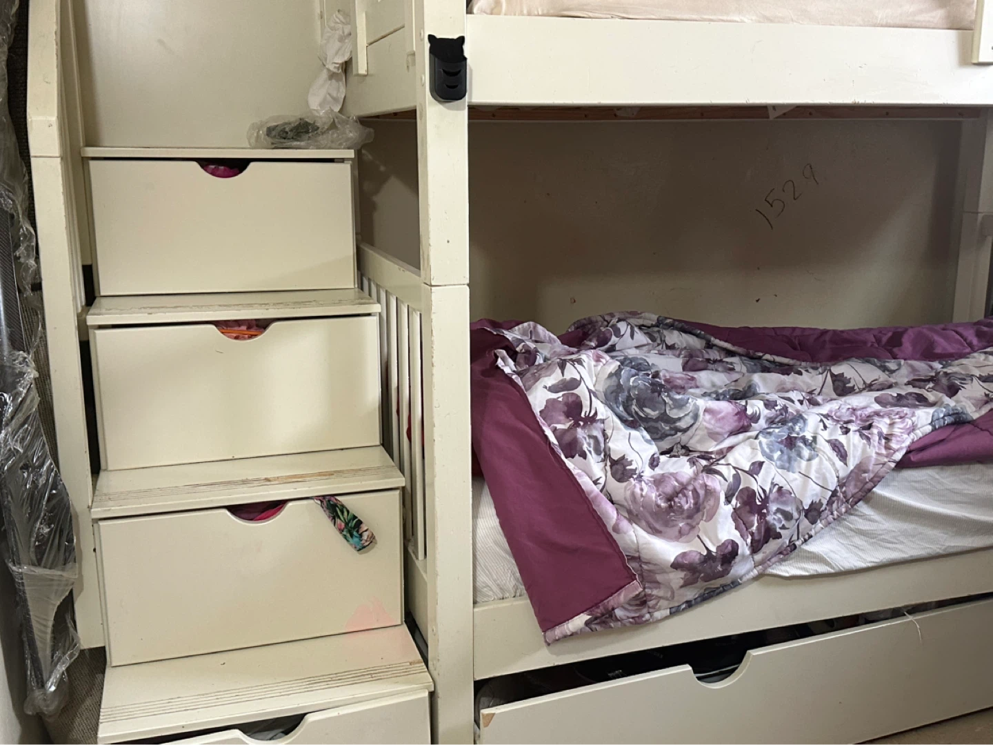 Bunk Bed with Drawers and Trundle