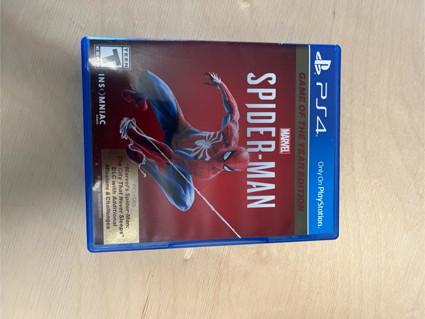 Marvel's Spider-Man Game of the Year Edition for PS4