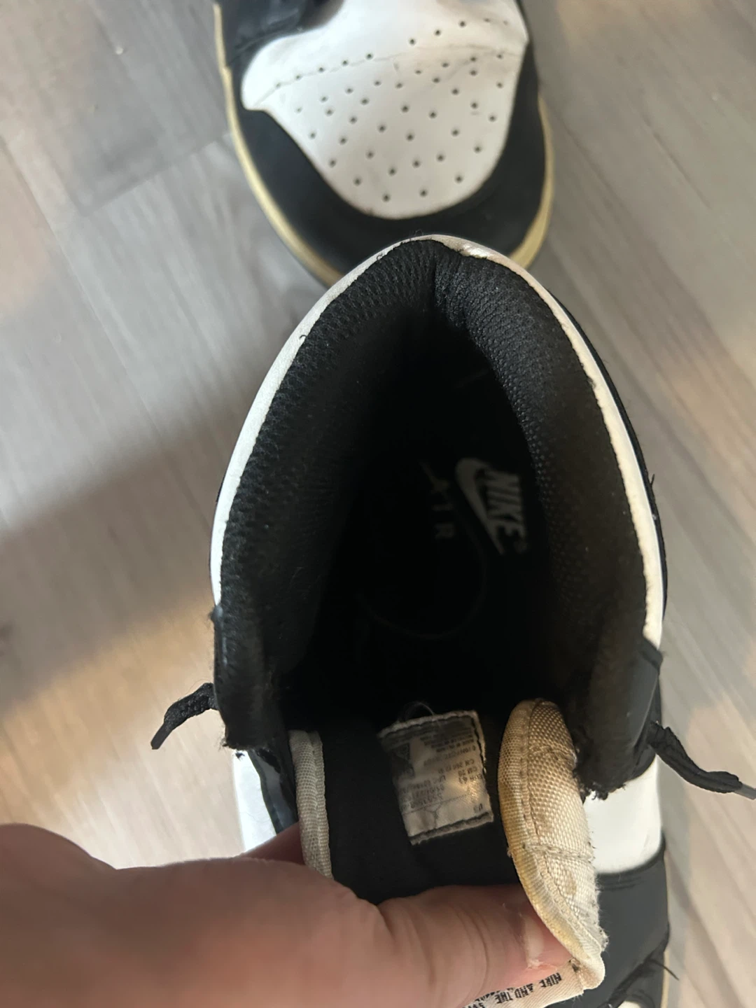 Nike Air Jordan 1 High Top Sneakers - photo 3