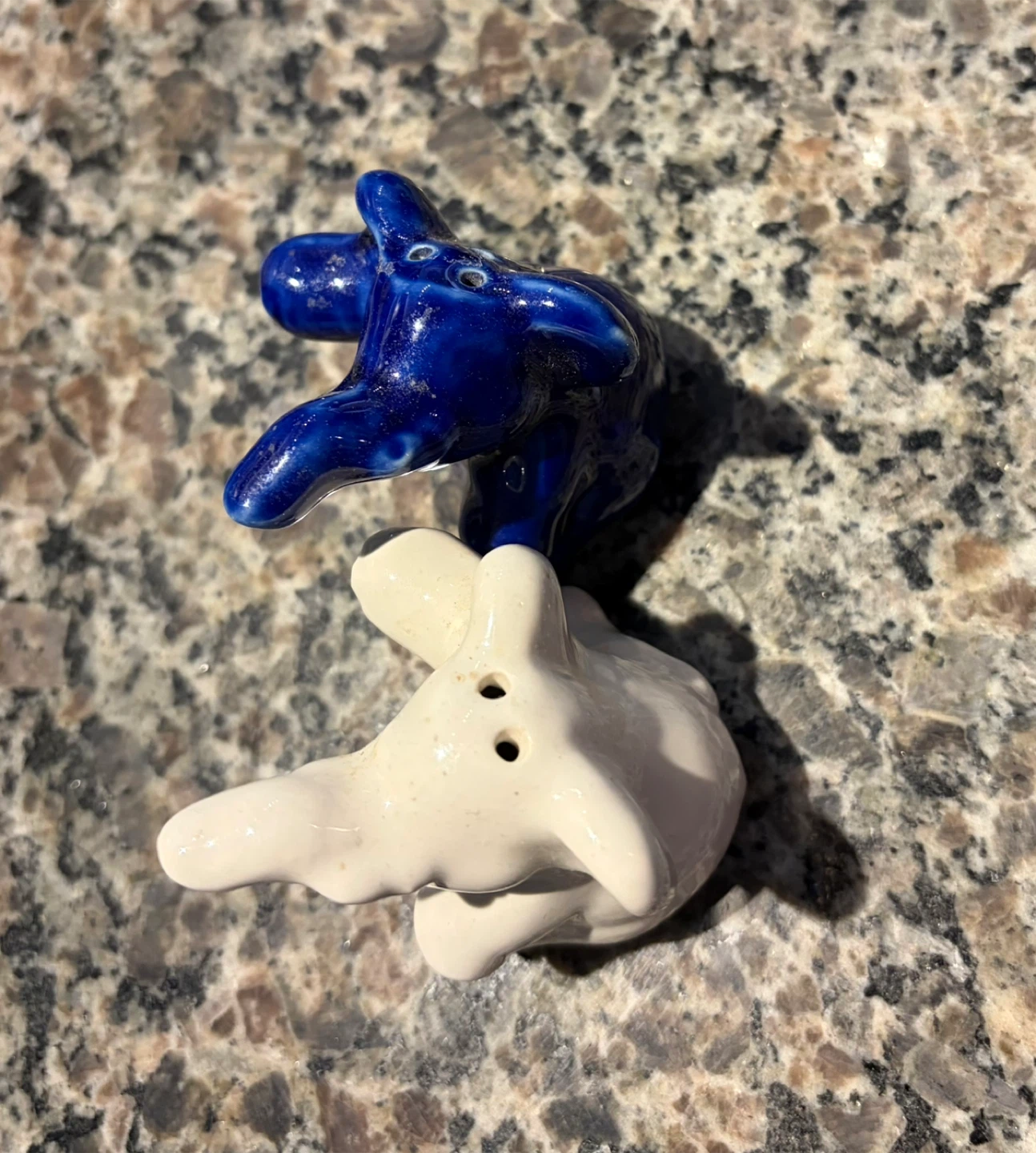 Ceramic Elephant Salt and Pepper Shakers - photo 3