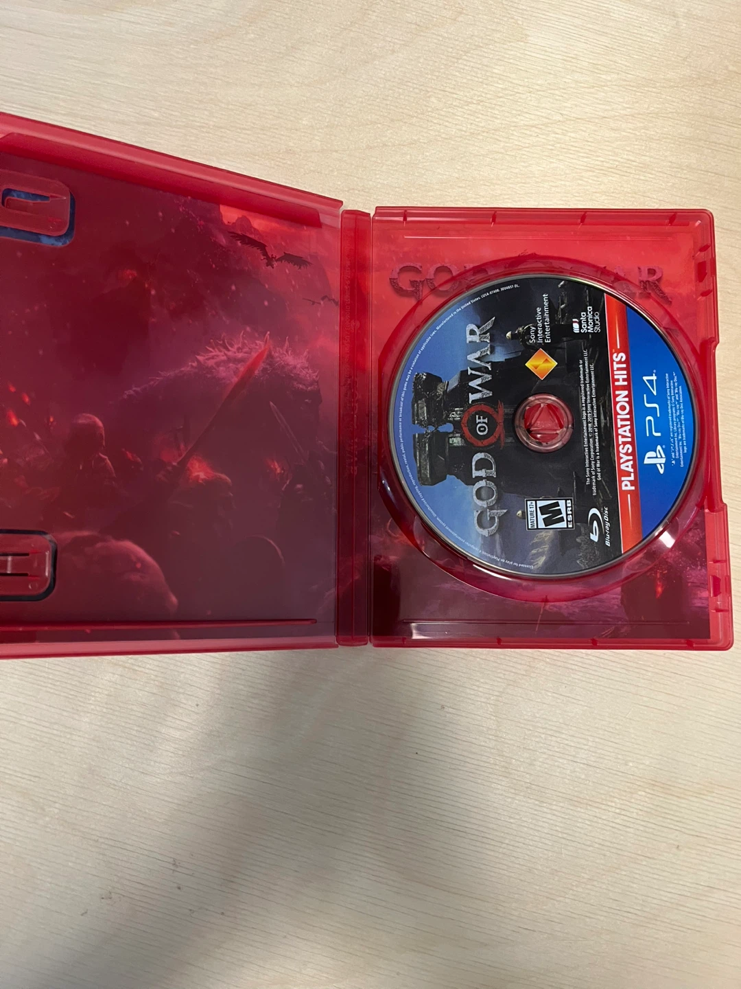 Playstation Hits God of War PS4 Video Game - photo 2