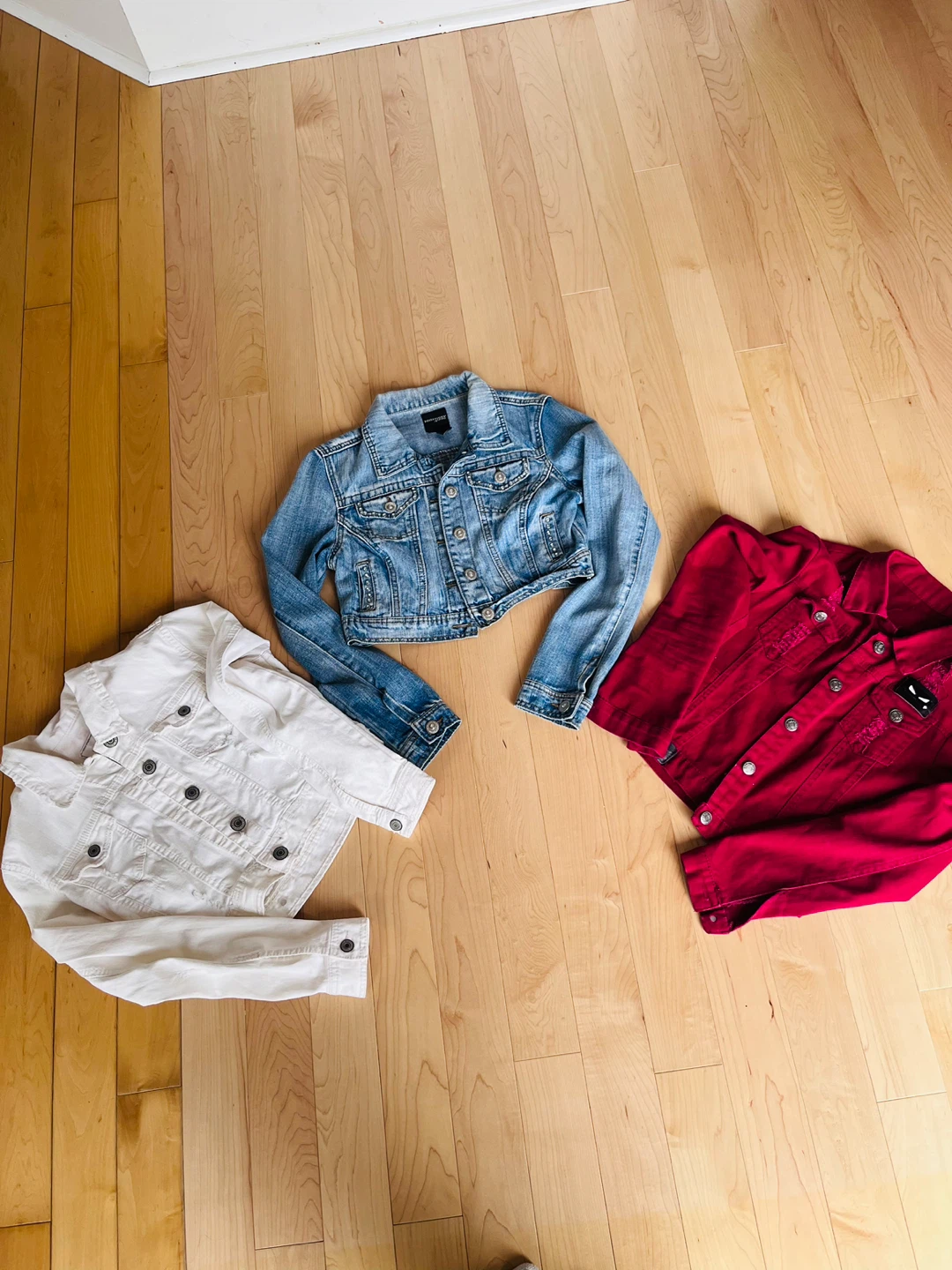 Girls Denim Jacket Bundle (3 colour)
