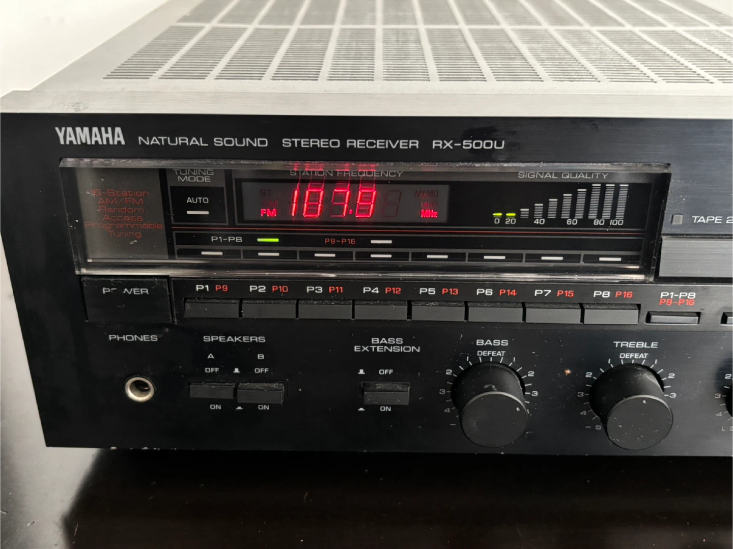 Yamaha RX-500U Natural Sound Stereo Receiver - photo 3
