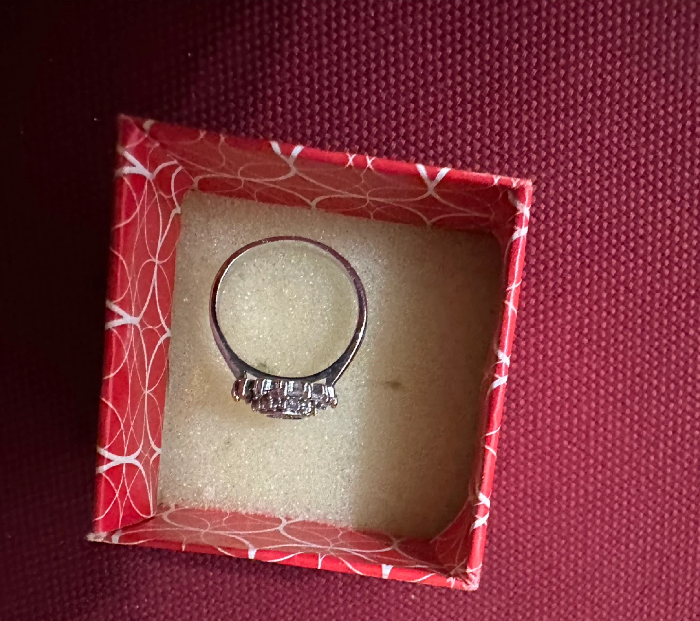 Sparkling Flower Ring - photo 2