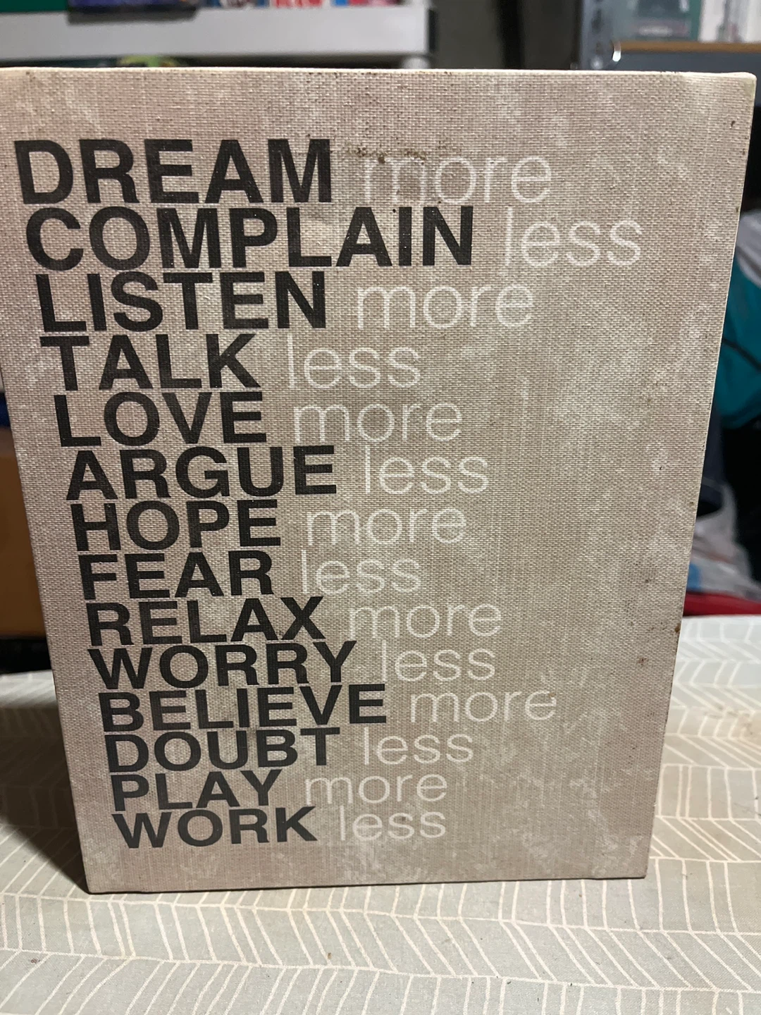 Inspirational Wall Art Sign