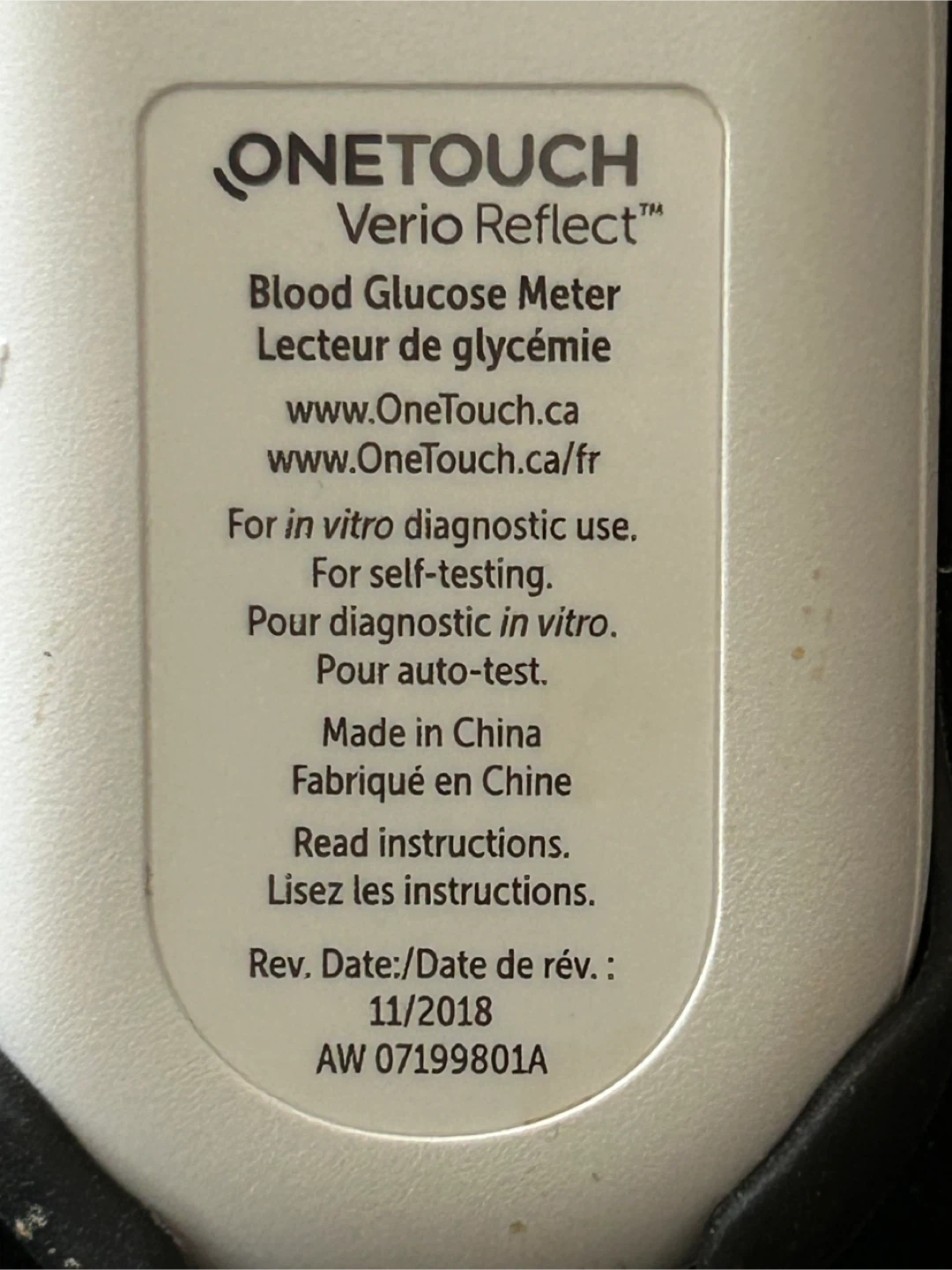 OneTouch Verio Reflect Blood Glucose Meter Kit - photo 3
