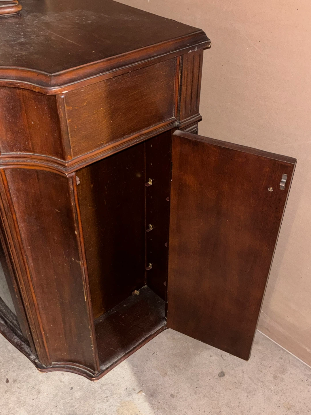Antique Wooden Wine Cabinet - photo 5