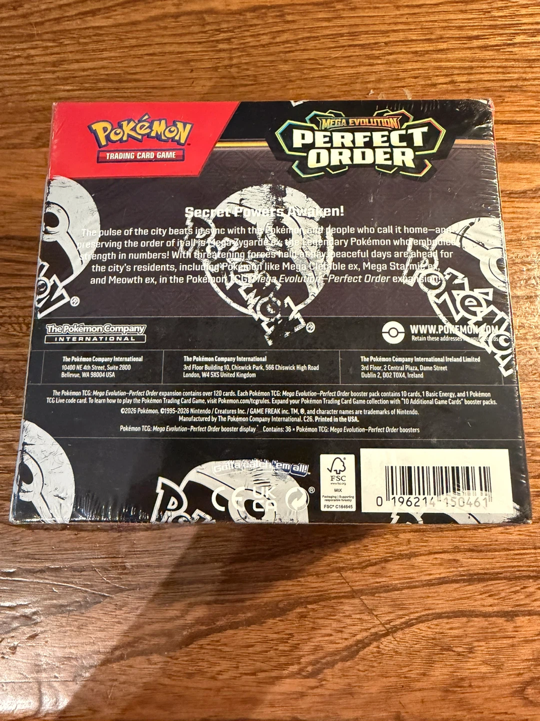 Pokemon Perfect Order Booster Box - photo 2