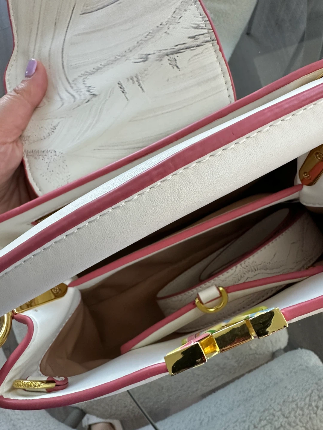 Louis Vuitton White Rainbow Monogram Bag - photo 2