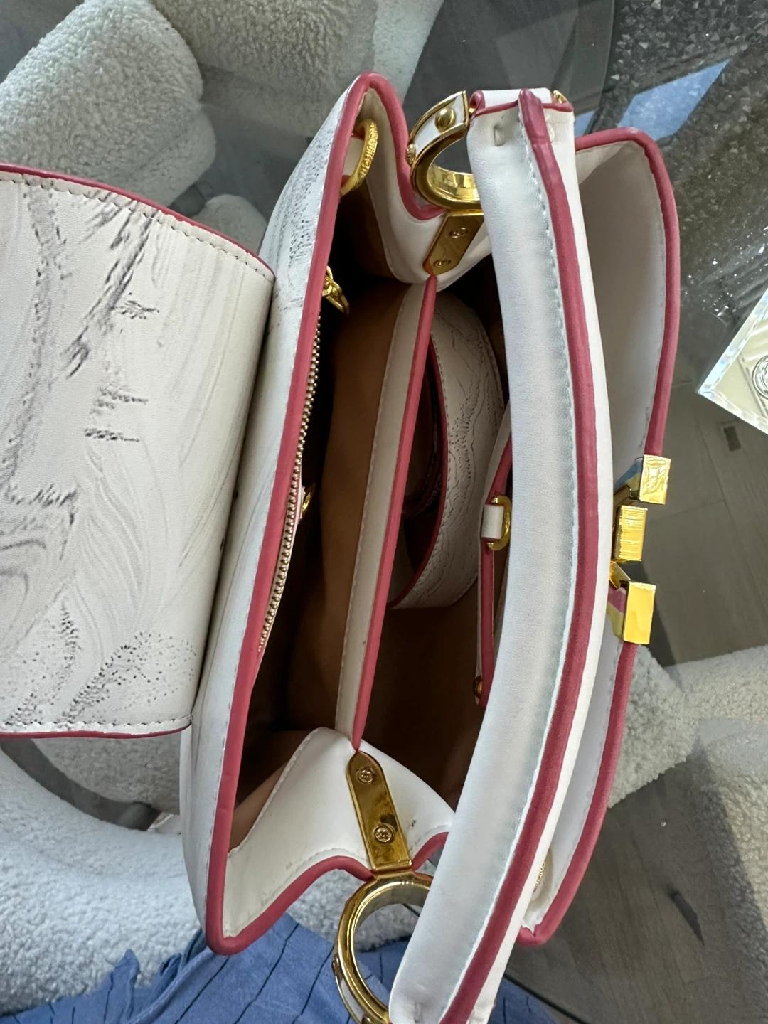 Louis Vuitton White Rainbow Monogram Bag - photo 4