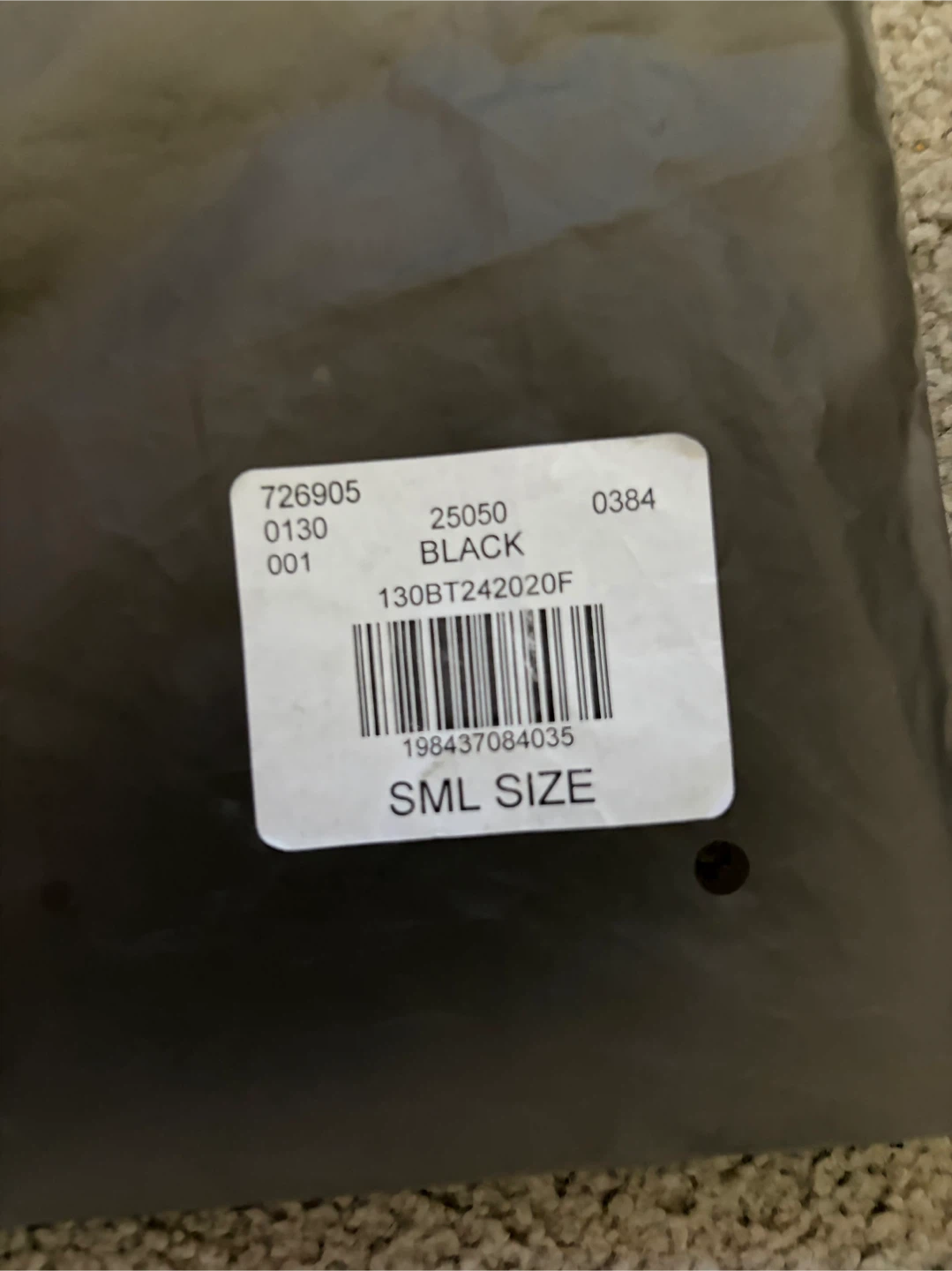 REAL ESSENTIALS Fear of God Sweatpants Black Size S - photo 4