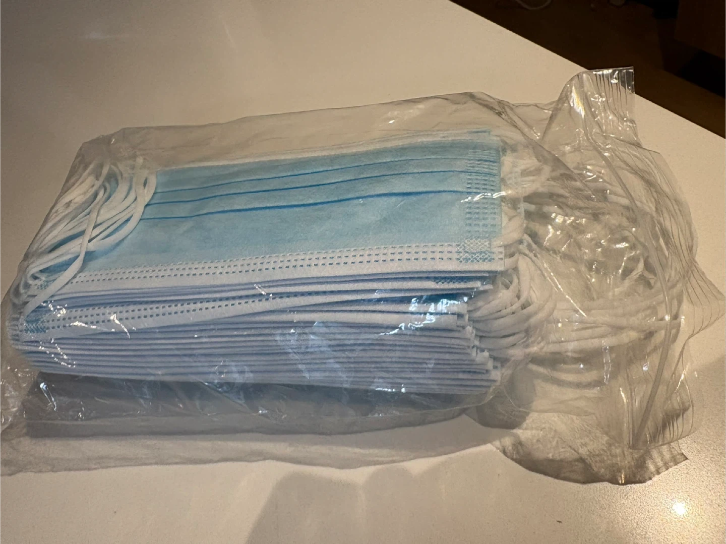 Blue Disposable Face Masks - photo 2
