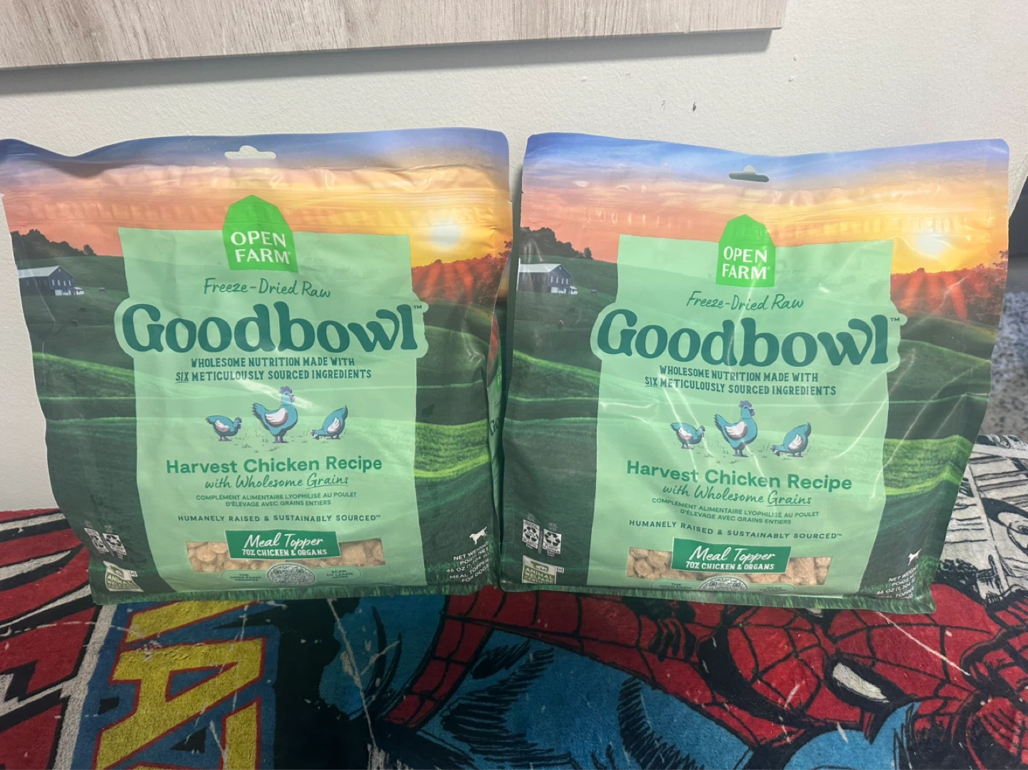 Dried Raw Dog Food (2 Bags)