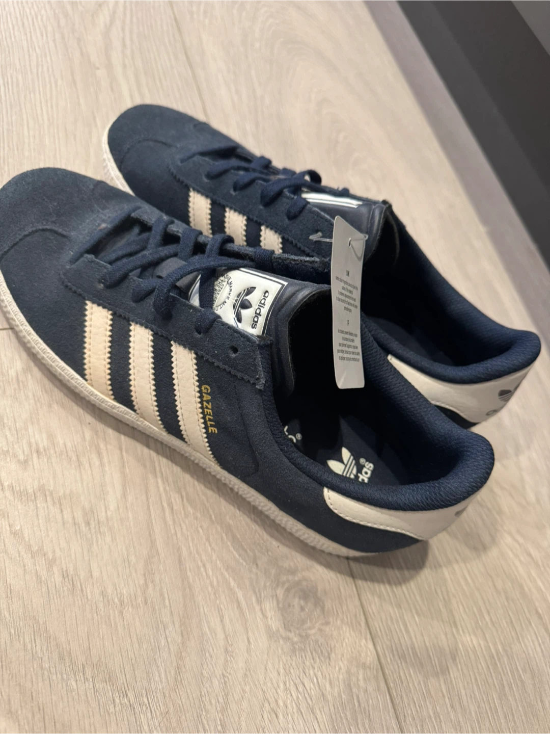 Adidas Gazelle Navy Suede Sneakers