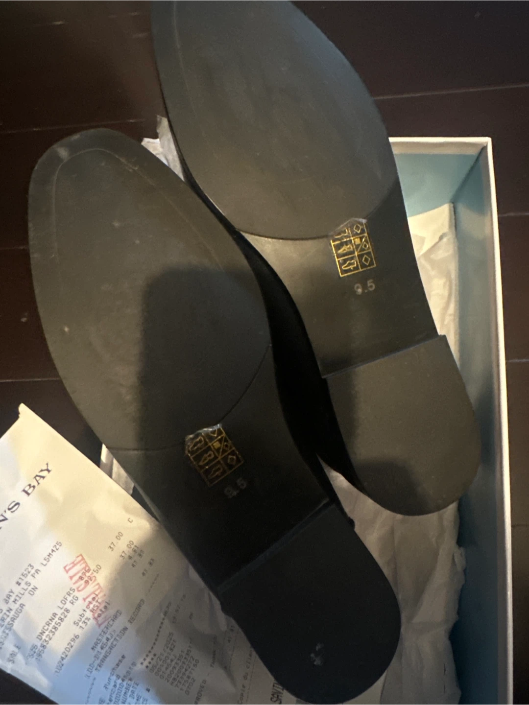 Jeffrey Campbell Black Loafers Size 9.5 - photo 3