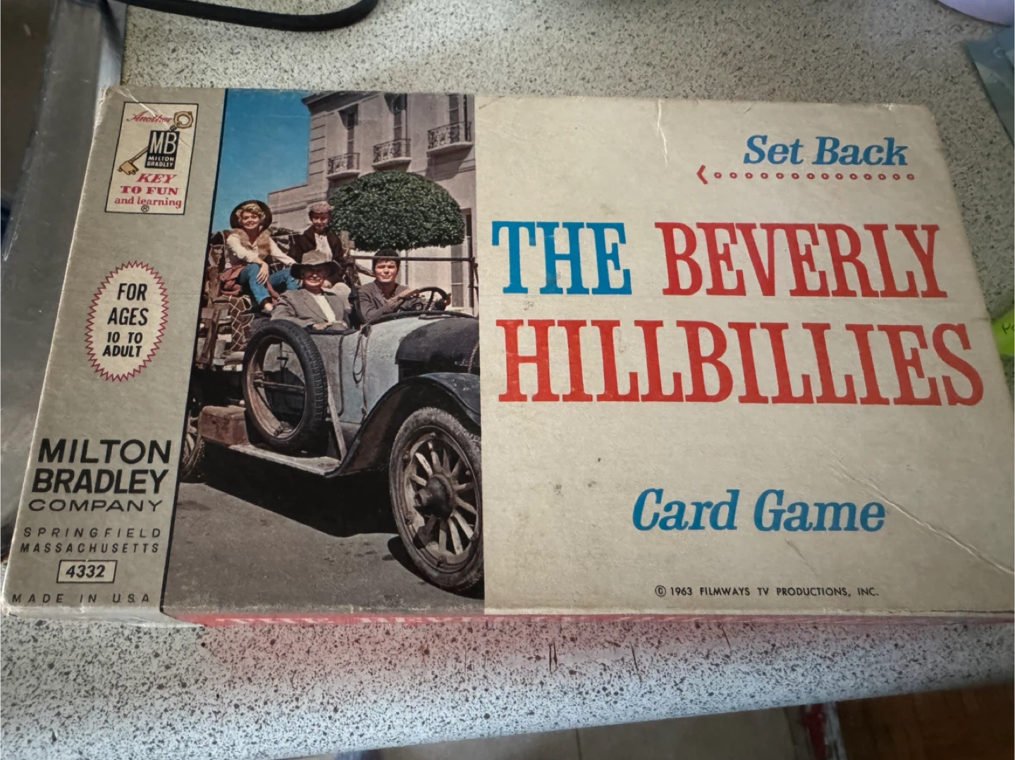 The Beverly Hillbillies Card Game by Milton Bradley