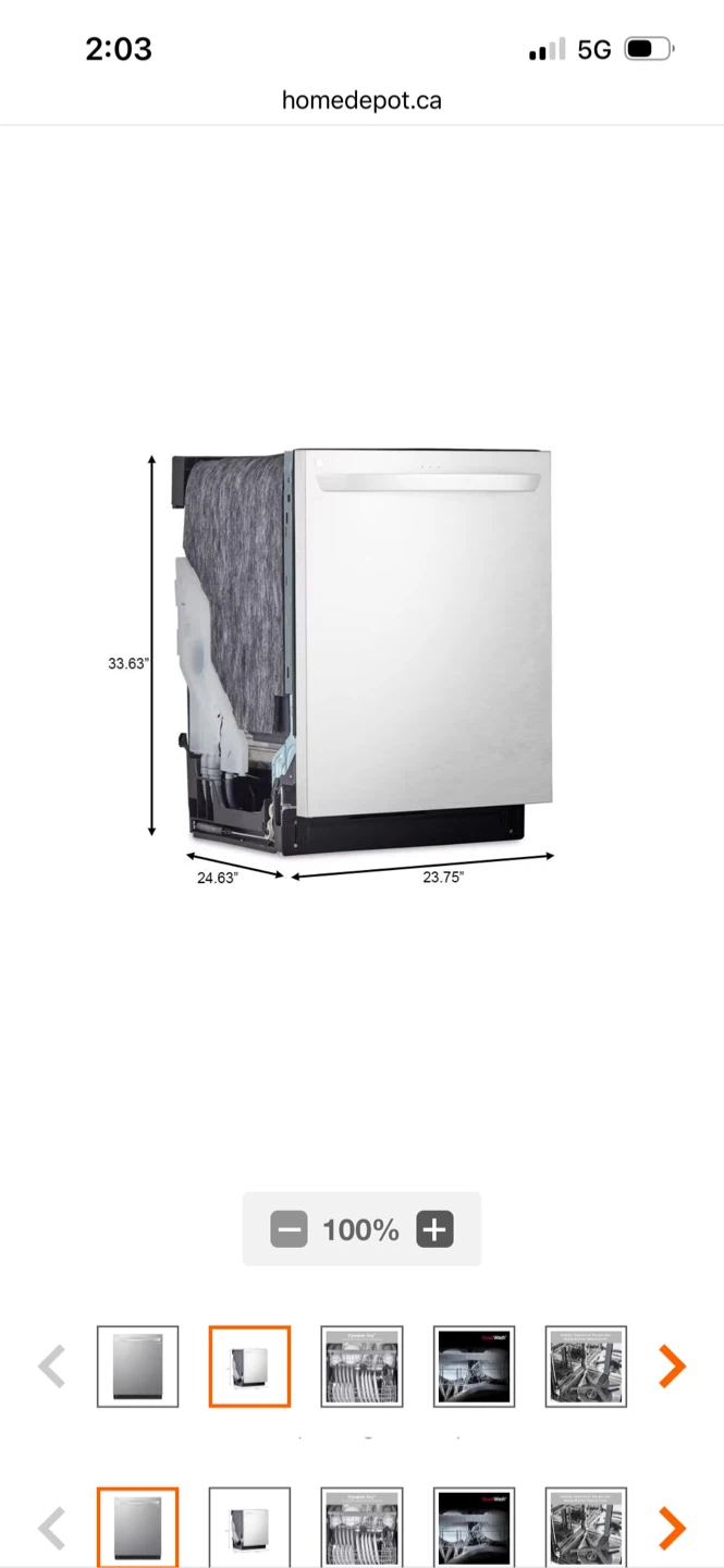 New LG Stainless Steel Dishwasher with Dynamic Dry - photo 2