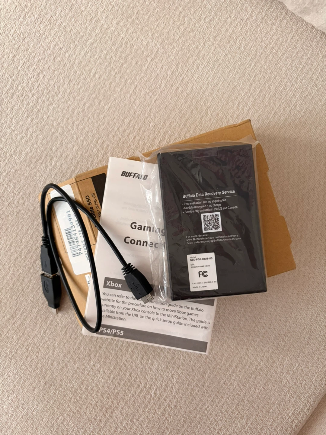 Buffalo Portable 1TB SSD
