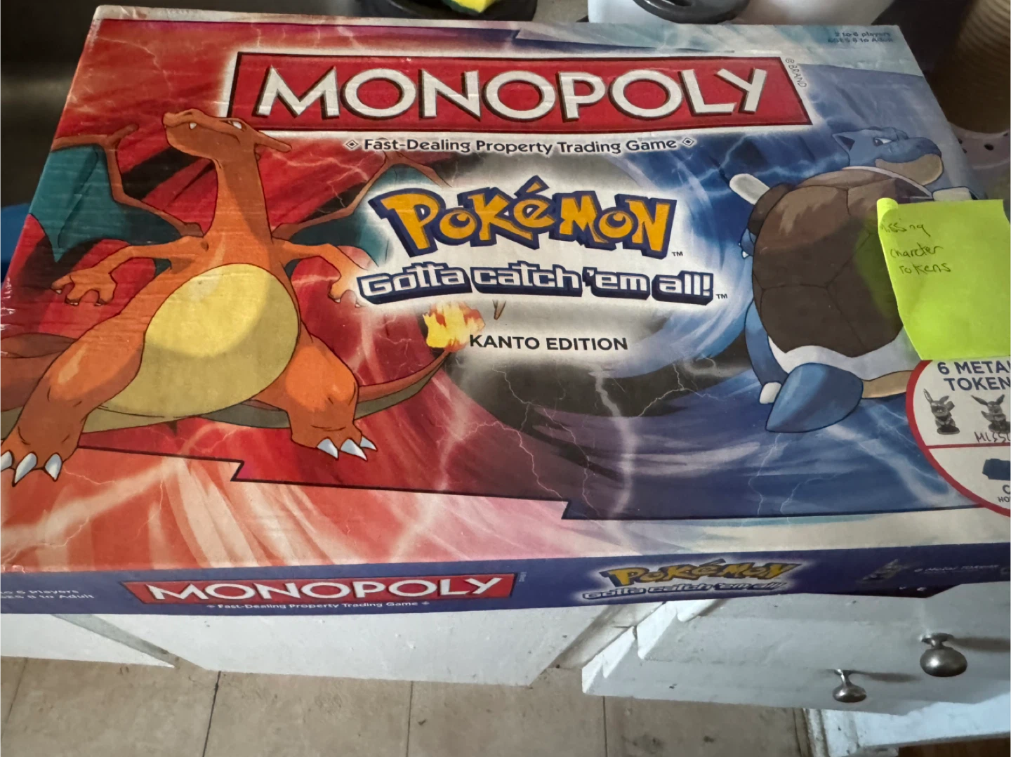 Monopoly Pokémon Kanto Edition Board Game