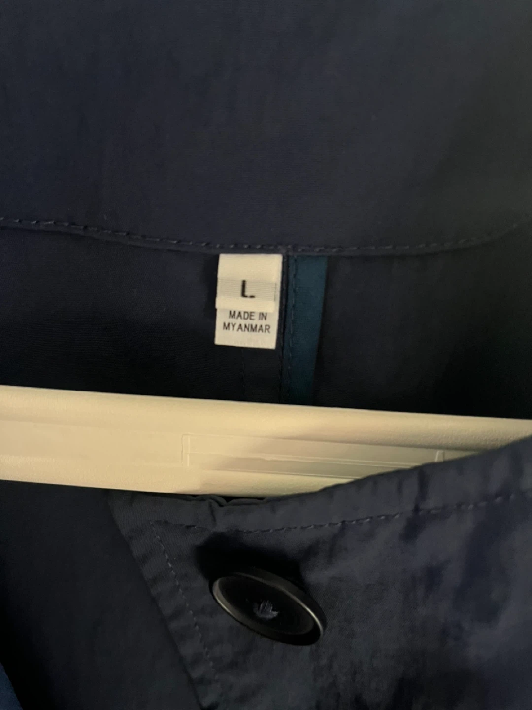 Rain coat- Navy Blue L coat - photo 2