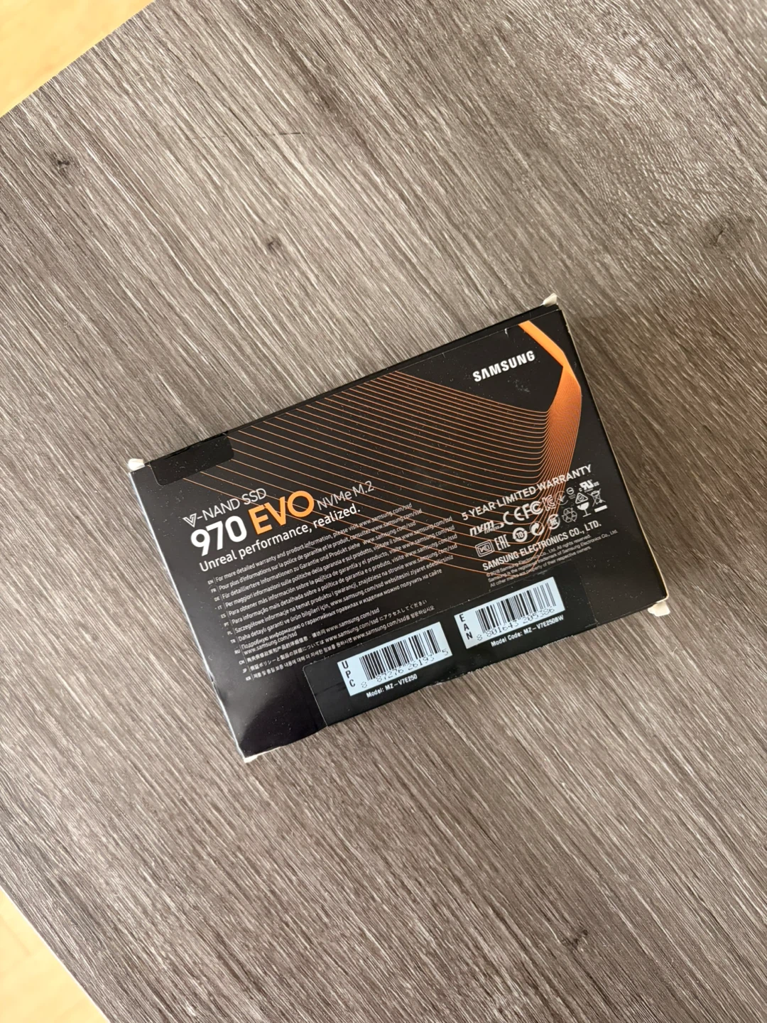 Samsung 970 EVO NVMe M.2 250GB SSD - photo 2
