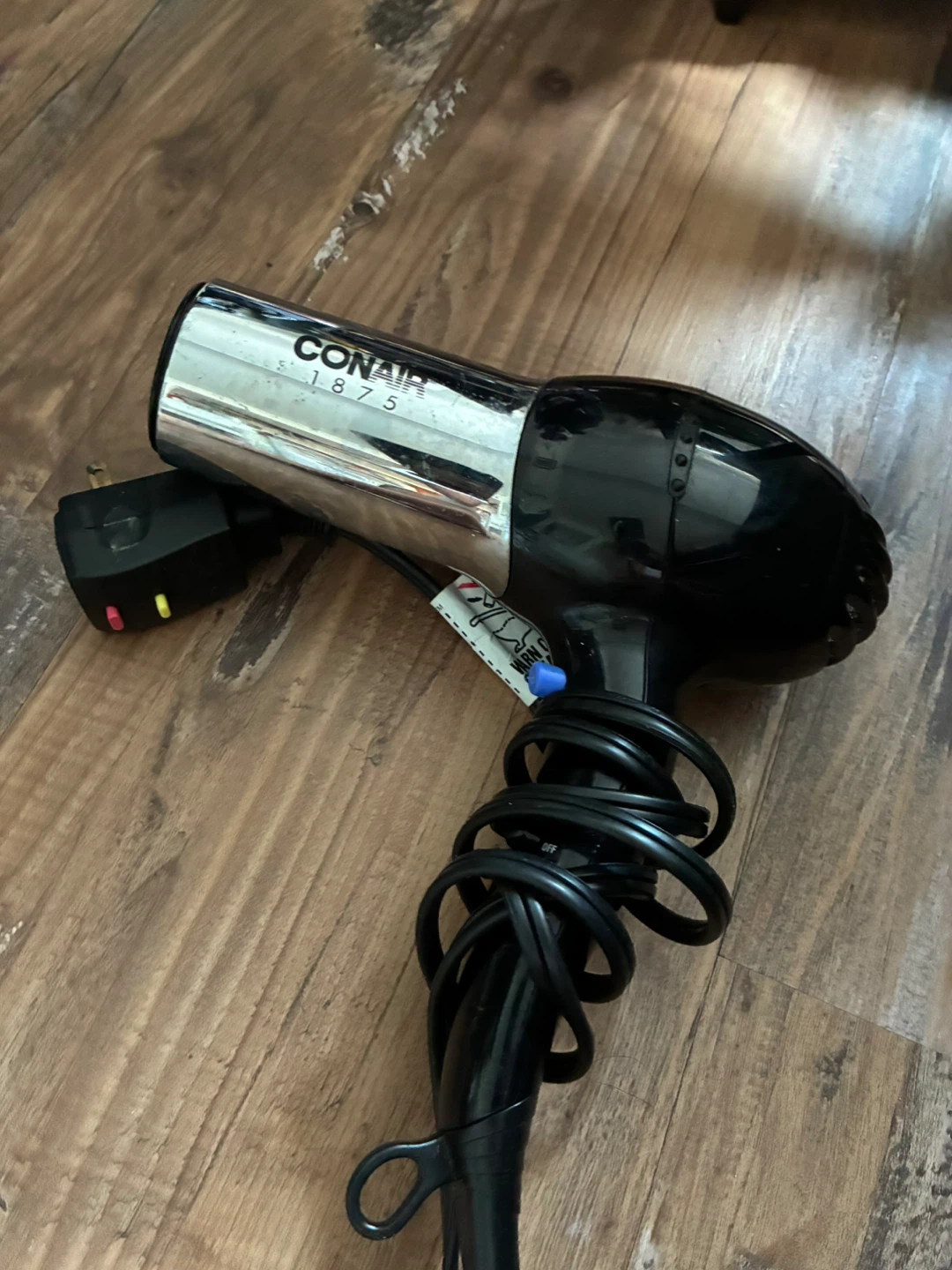 Conair 1875 Watt Hair Dryer - Black - photo 2