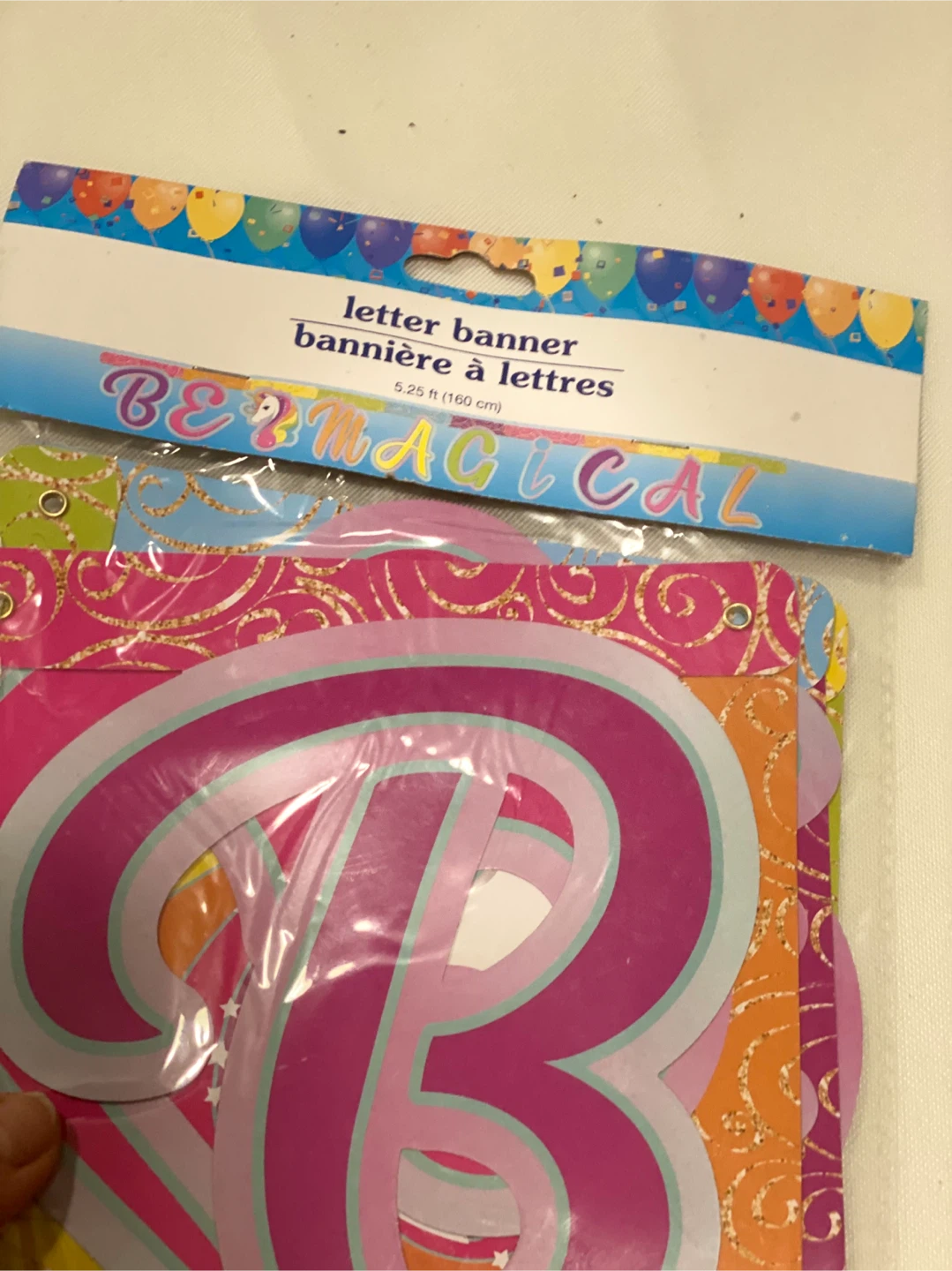 Assorted Letter Banners for Parties - photo 3