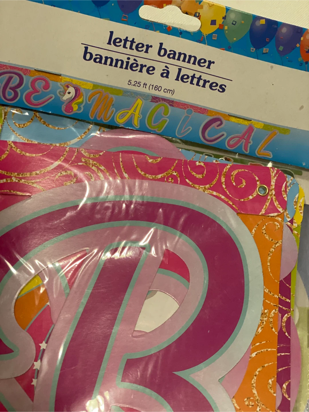 Assorted Letter Banners for Parties - photo 5