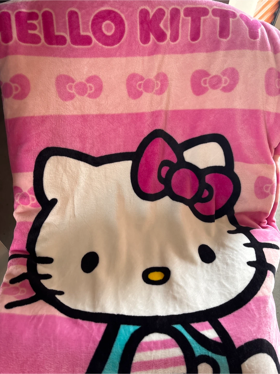 NWOT Hello Kitty Plush sleeping bag