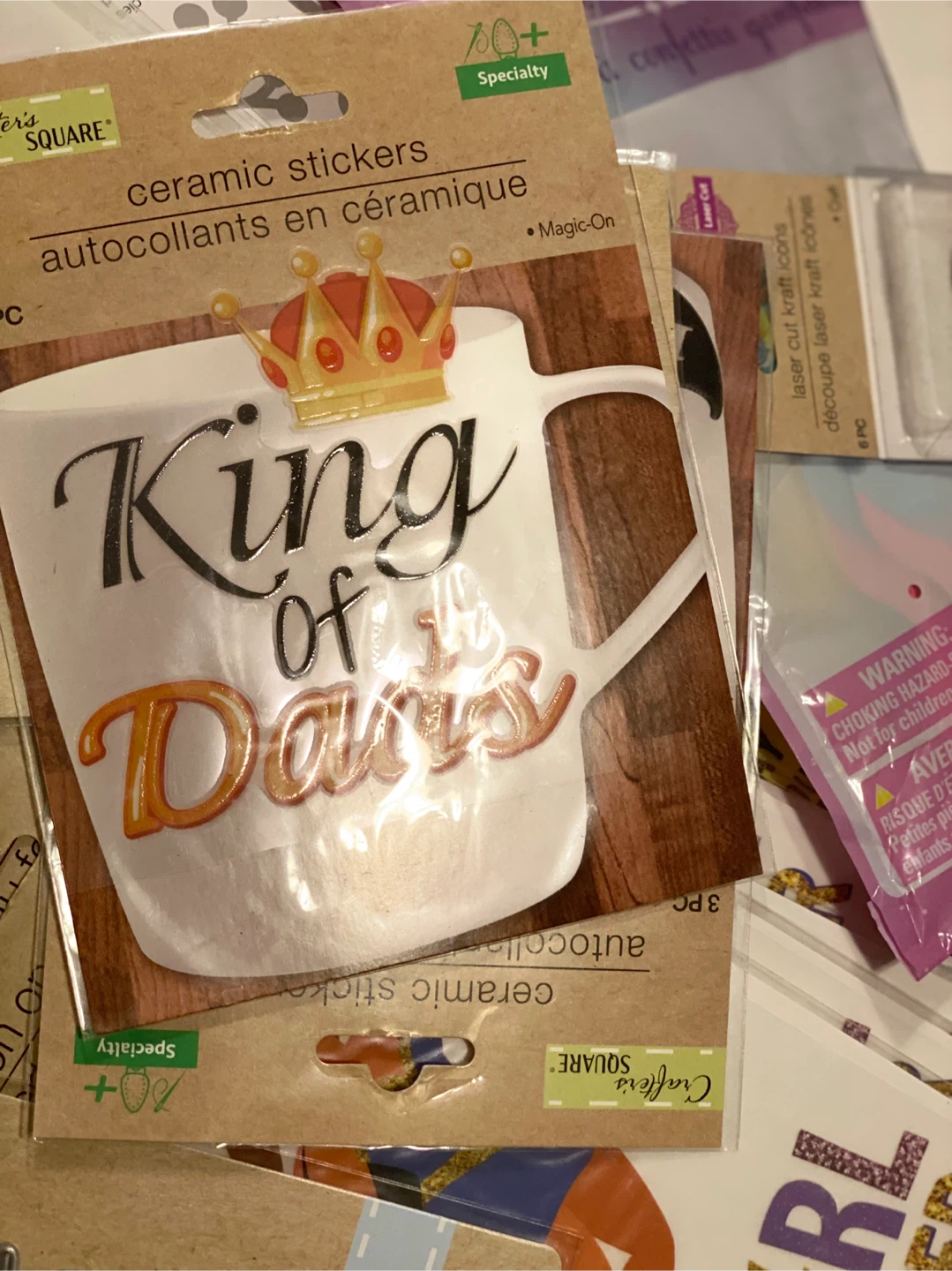 Crafters Paradise! Assorted Craft Stickers and Embellishments - photo 4
