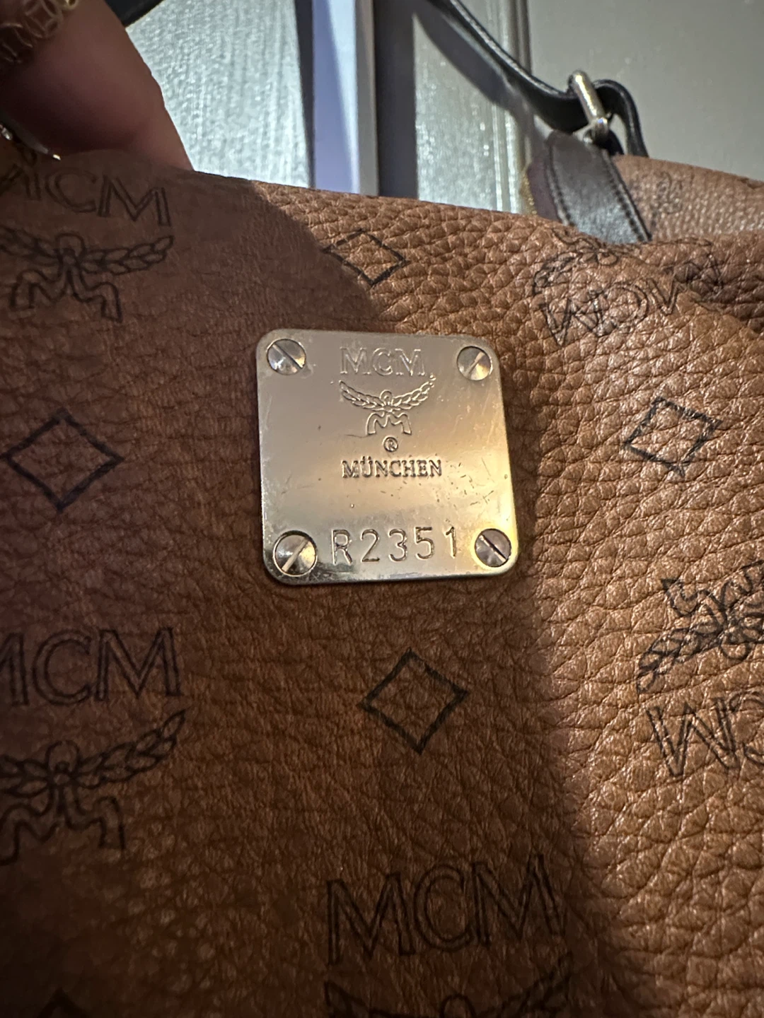 MCM Brown Monogram Hobo Bag - photo 3