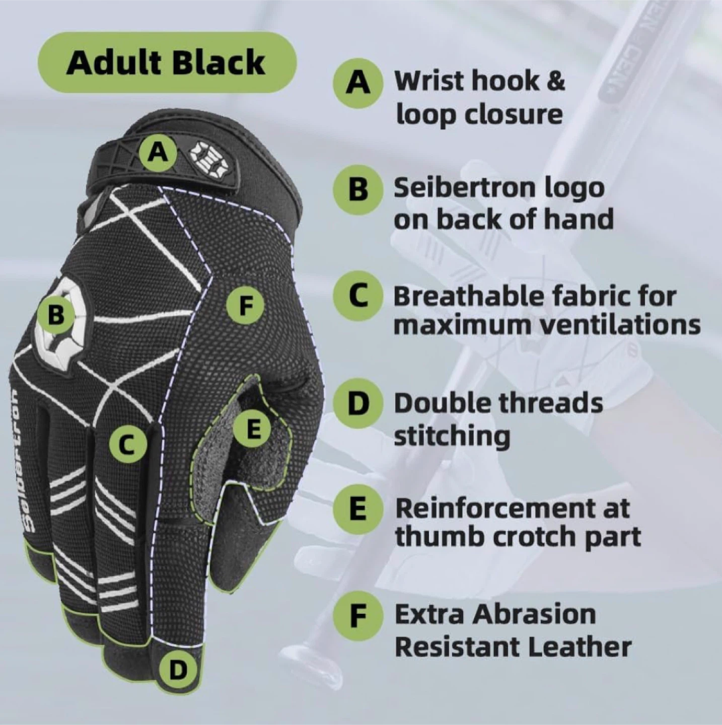 NEW Football Gloves Youth and Adult - photo 2