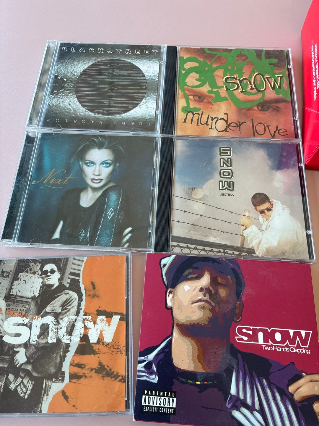 Assorted CDs: Blackstreet, Snow, Next