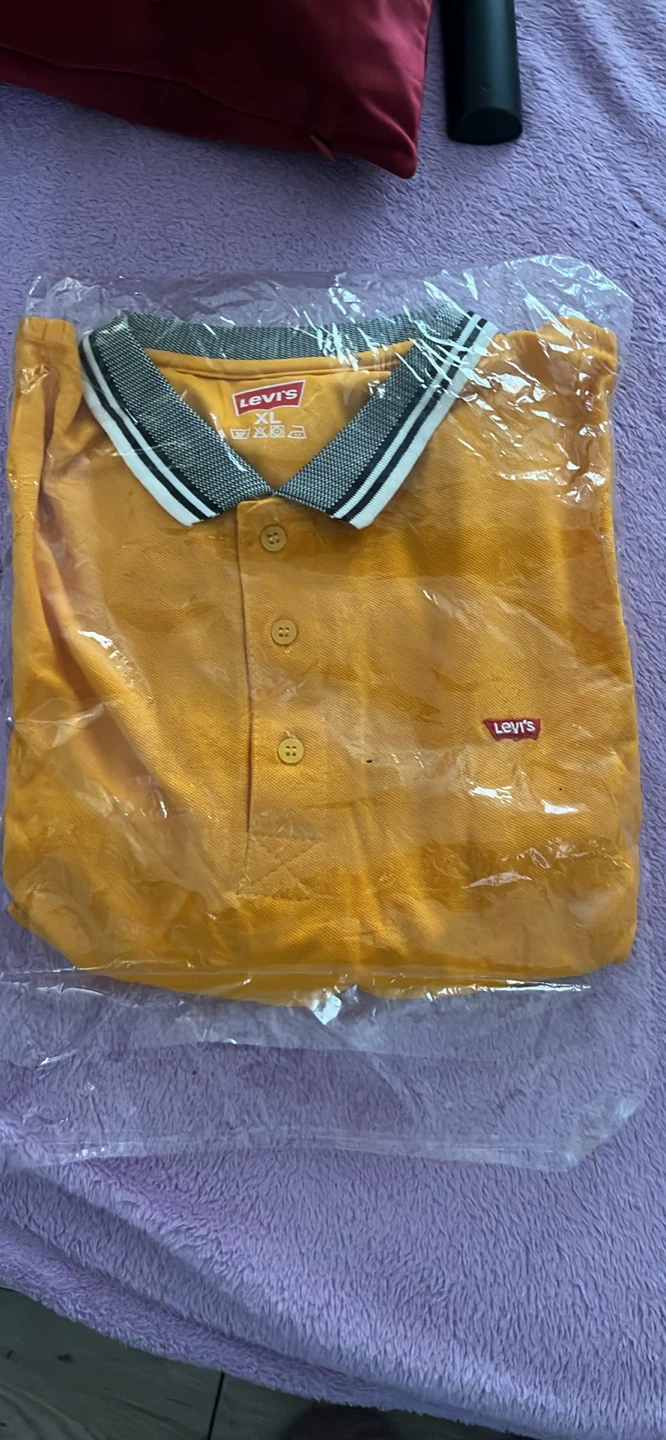 Levi's Yellow Polo Shirt XL