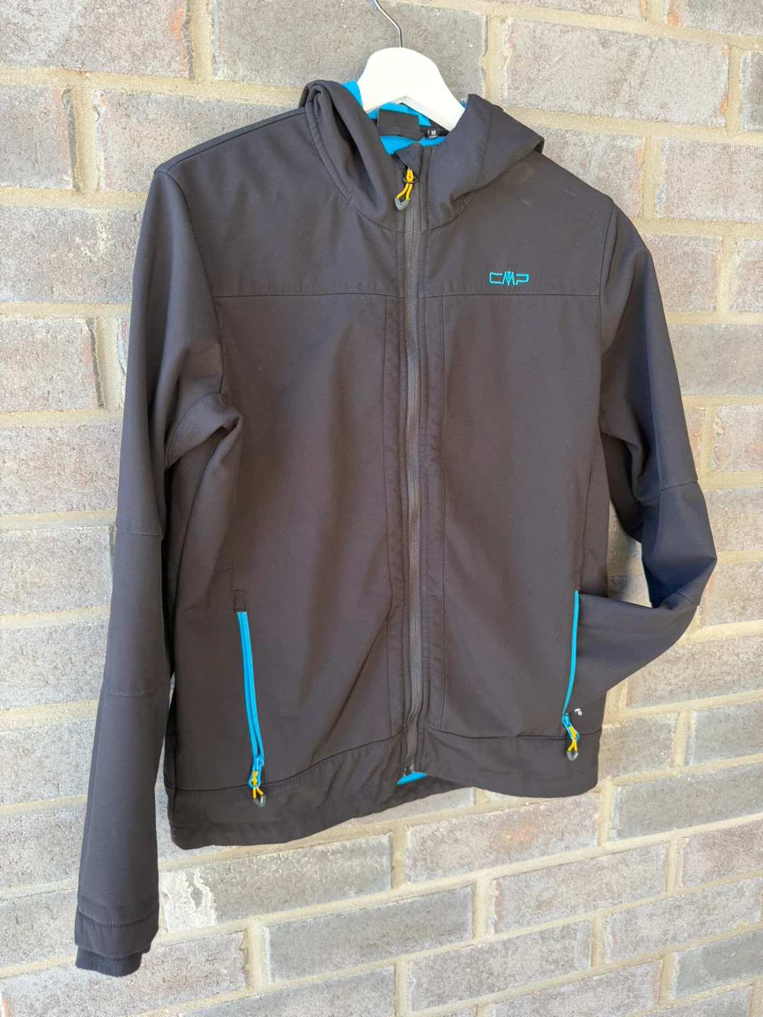 CMP Black Hooded Softshell Jacket - 16 Years - photo 2