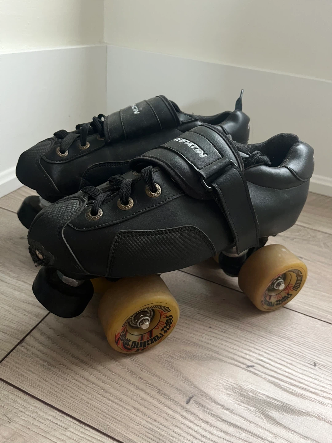 REPATIN Black Derby/Roller Skates