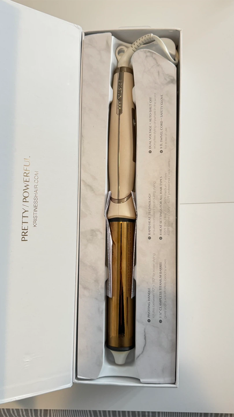 Kristin Ess 1 Inch Titanium Curling Wand