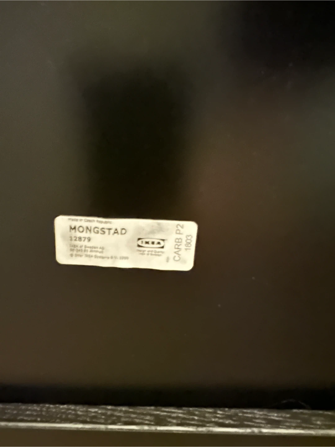 IKEA MONGSTAD Full Length Mirror - Black - photo 3