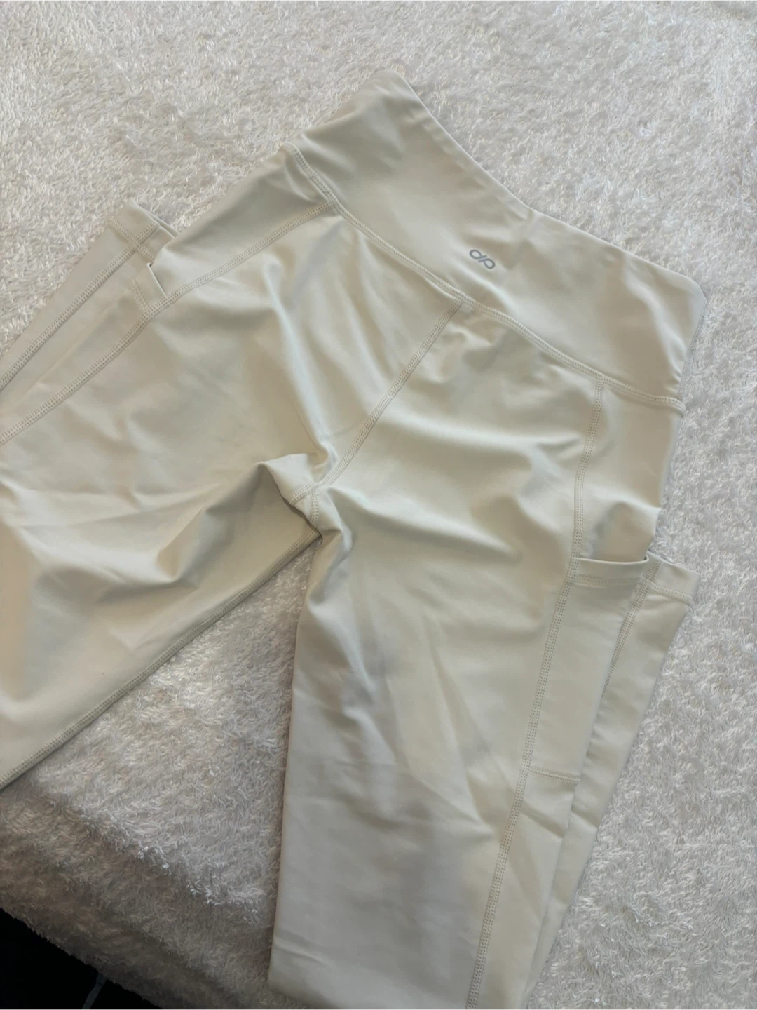 Infinite Performance Cream Leggings Size S/P