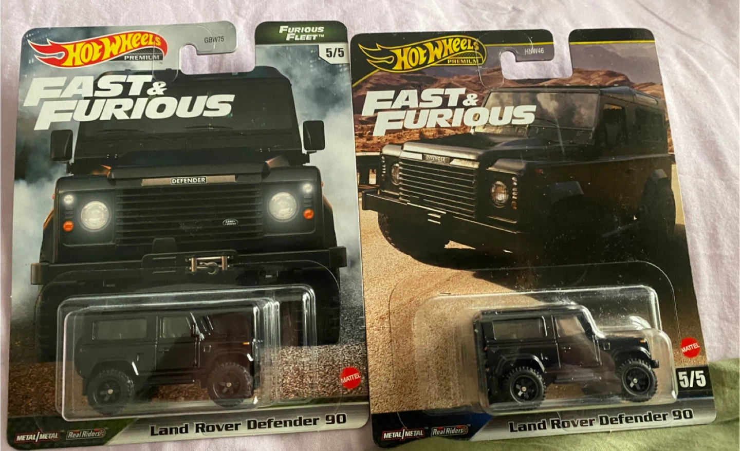 Hot Wheels Premium Fast & Furious Land Rover Defender 90