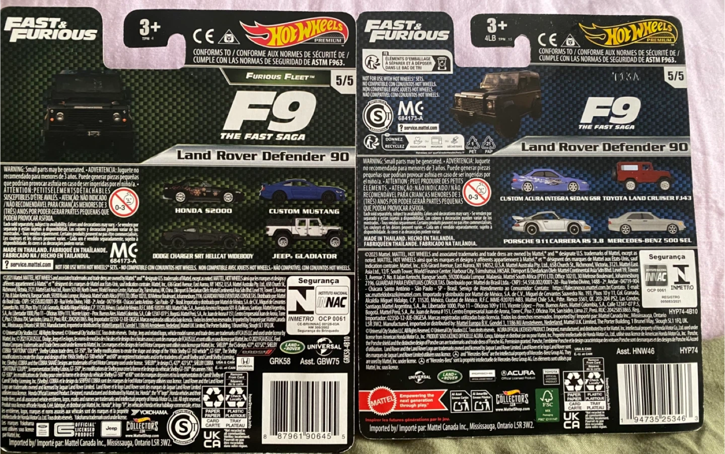 Hot Wheels Premium Fast & Furious Land Rover Defender 90 - photo 2