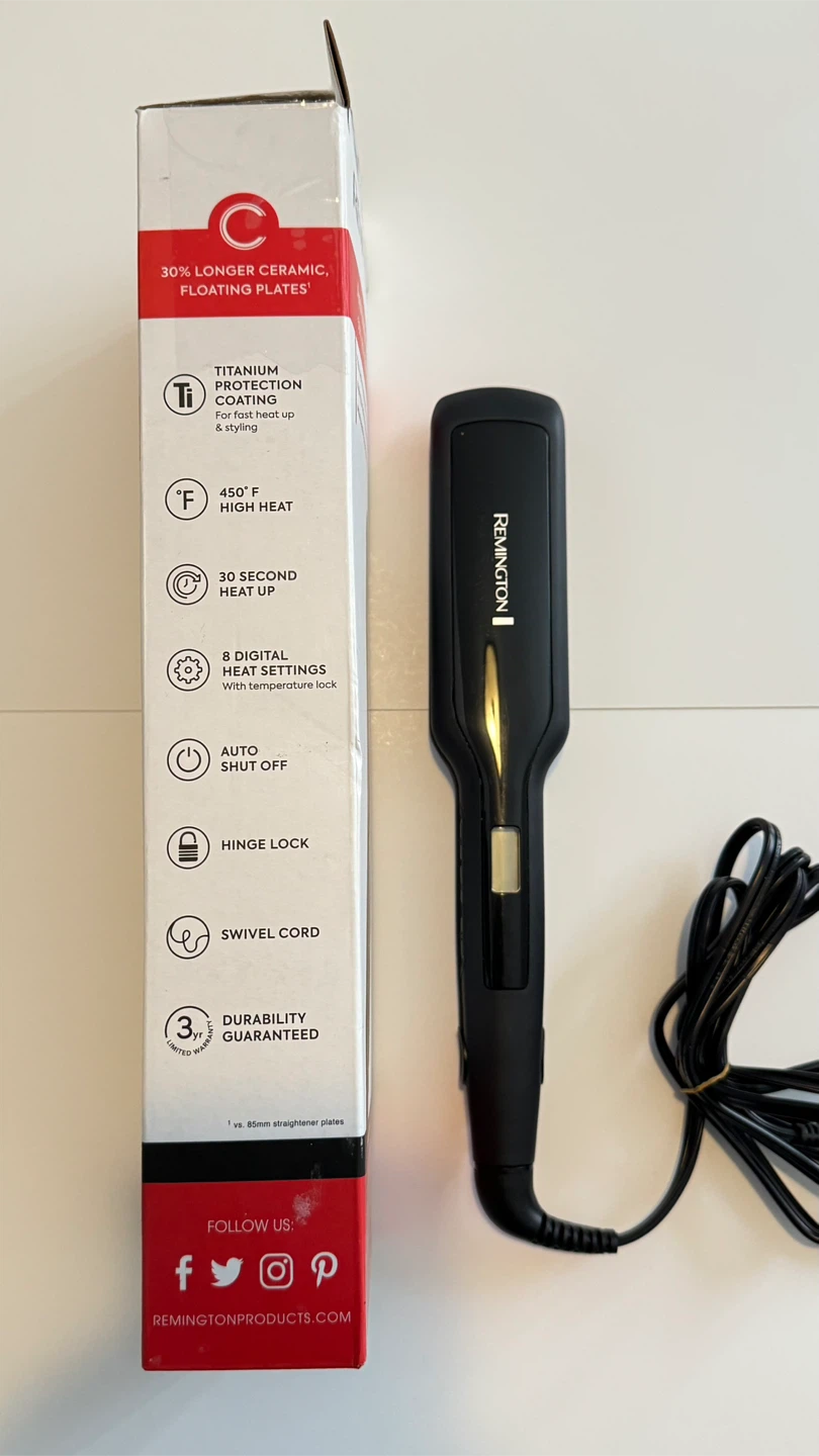 Remington 1 1/4" Flat Iron - photo 3