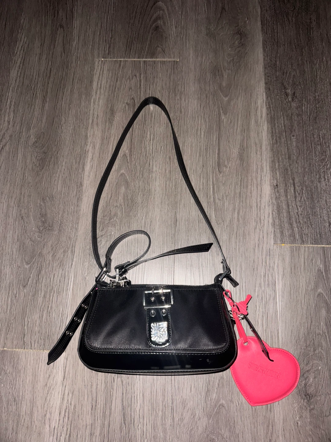 Steve Madden bag + charm