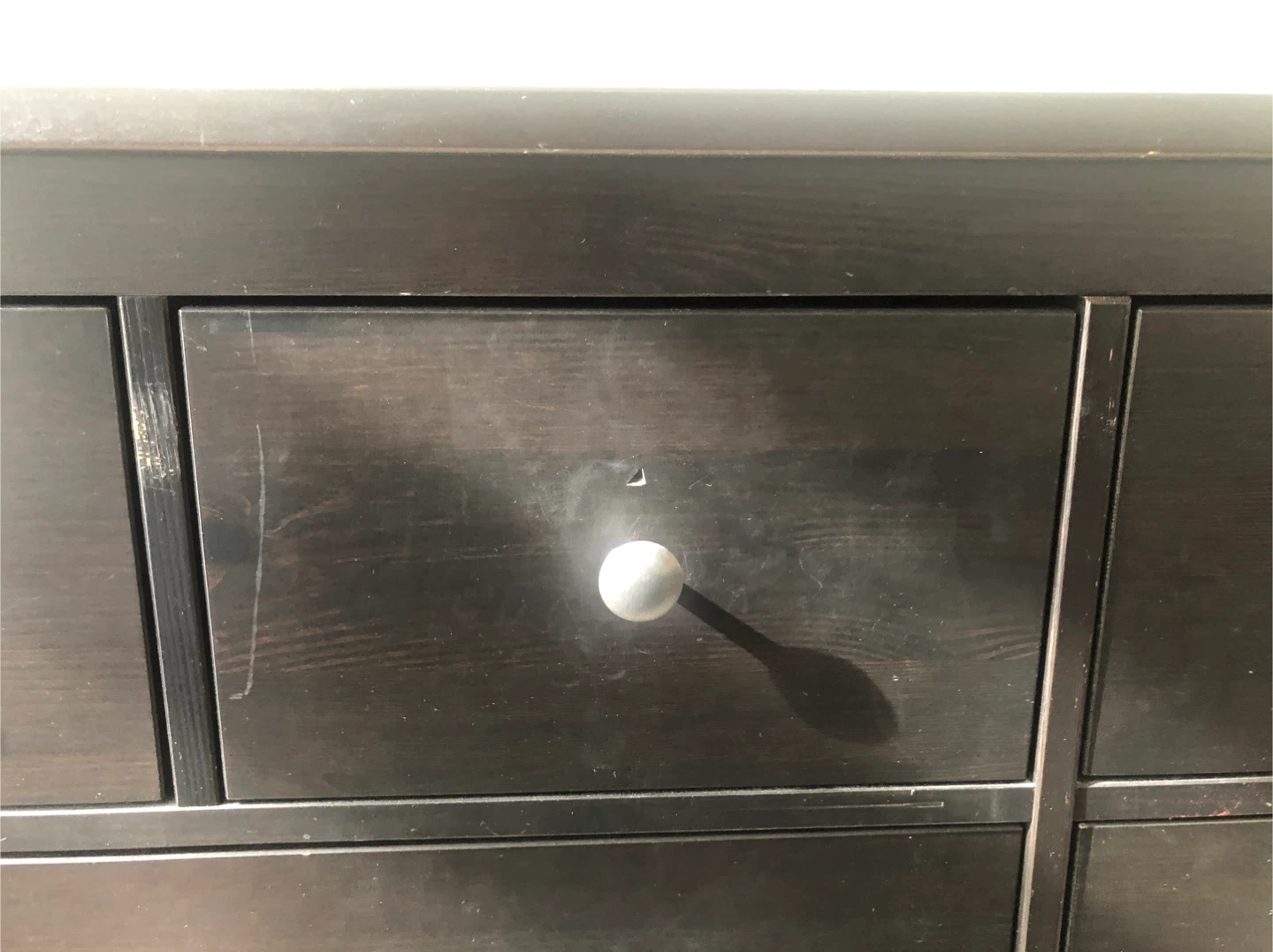 Black Dresser with 8 Drawers - photo 3