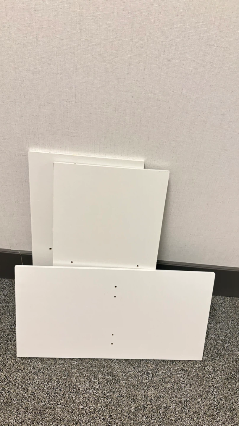 White Wood Panels (Set of 3) - photo 3